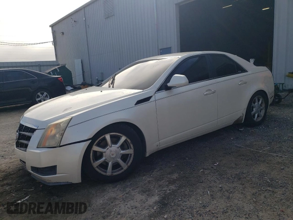 2008 Cadillac CTS RWD w/1SA with VIN 1G6DF577580213184, listed as a Copart auction lot 43729935 with 172,392 mi miles and Salvage Title. Bid and sale history available at carsss.com. Image 1.