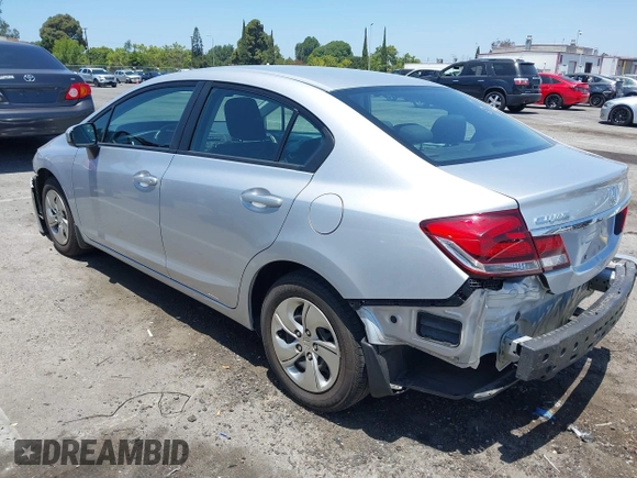 2015 Honda Civic LX z VIN 2HGFB2F5XFH512146, wystawiony jako IAAI lot #42506325 z przebiegiem 33 482 mil mil oraz . Historia ofert i sprzedaży dostępna na DreamBid. Obrazek 3.