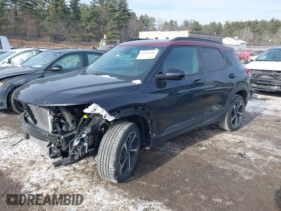 2022 Chevrolet TrailBlazer RS with VIN KL79MUSL2NB095857, listed as a IAAI auction lot 41385986 with 31,305 mi miles. Bid and sale history available at carsss.com. Image 18.