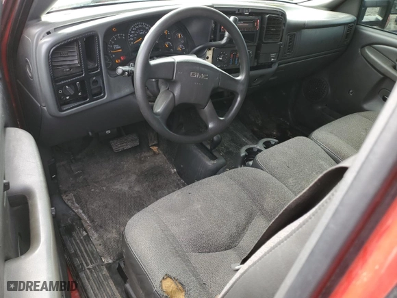 2004 GMC Sierra 1500 SLT with VIN 1GTEK19TX4E363269, listed as a Copart auction lot 44167365 with 224,933 mi miles and Salvage Title. Bid and sale history available at carsss.com. Image 8.