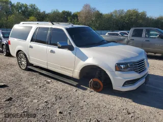 2017 Lincoln Navigator L Reserve with VIN 5LMJJ3LT4HEL12371, listed as a Copart auction lot 73255544 with 0 mi miles and Clean Title. Bid and sale history available at carsss.com. Image 4.