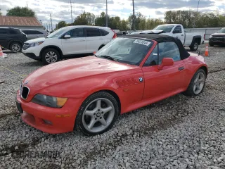 1998 BMW 3 Series 2.8L with VIN 4USCJ3339WLC14877, listed as a Copart auction lot 76073344 with 123,427 mi miles and Salvage Title. Bid and sale history available at carsss.com. Image 1.