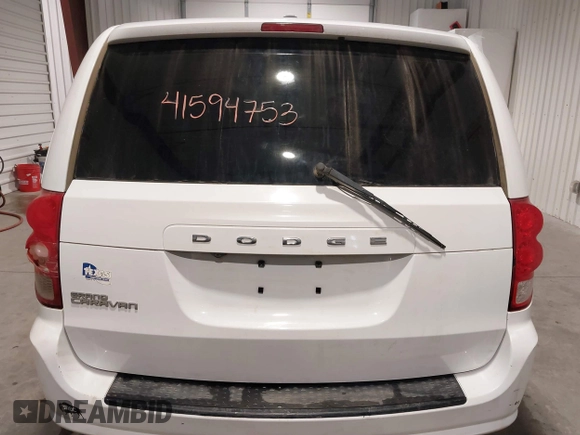 2019 Dodge Grand Caravan SE with VIN 2C4RDGBG8KR531227, listed as a IAAI auction lot 41594753 with 88,031 mi miles and . Bid and sale history available at DreamBid. Image 16.