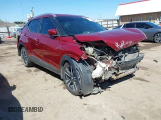 2018 Nissan Kicks S with VIN 3N1CP5CU4JL513845, listed as a IAAI auction lot 41809177 with 121,641 mi miles and . Bid and sale history available at DreamBid. Image 1.