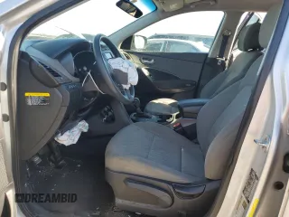 2017 Hyundai Santa Fe 2.4L with VIN 5XYZT3LB3HG492946, listed as a Copart auction lot 43268505 with 164,630 mi miles and Salvage title. Bid and sale history available at DreamBid. Image 7.