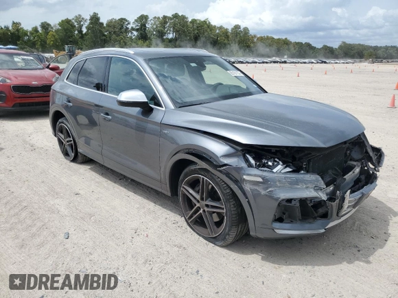 2018 Audi SQ5 Premium Plus with VIN WA1A4AFY0J2169916, listed as a Copart auction lot 65197153 with 75,478 mi miles. Bid and sale history available at carsss.com. Image 4.
