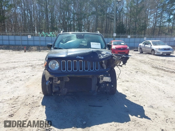 2016 Jeep Renegade Latitude with VIN ZACCJABT1GPD41970, listed as a IAAI auction lot 41795204 with 124,997 mi miles and . Bid and sale history available at carsss.com. Image 13.