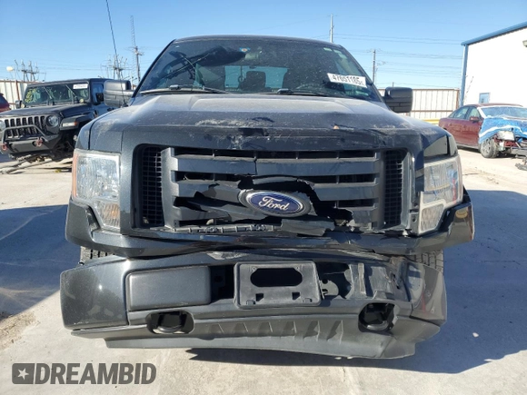 2012 Ford F-150 XL with VIN 1FTEX1EM8CKD95153, listed as a Copart auction lot 47651185 with 118,007 mi miles and Salvage Title. Bid and sale history available at carsss.com. Image 5.