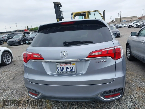 2016 Acura RDX Technology with VIN 5J8TB3H52GL011746, listed as a IAAI auction lot 41817596 with 82,546 mi miles and . Bid and sale history available at DreamBid. Image 16.
