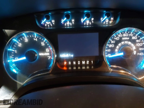 2014 Ford F-150 XL with VIN 1FTFW1EF5EFB71651, listed as a IAAI auction lot 42051456 with 143,945 mi miles and . Bid and sale history available at DreamBid. Image 7.