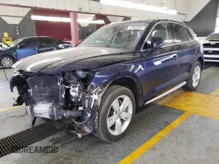 2018 Audi Q5 Premium Plus with VIN WA1BNAFY8J2235601, listed as a Copart auction lot 71803262 with 65,786 mi miles. Bid and sale history available at carsss.com. Image 1.