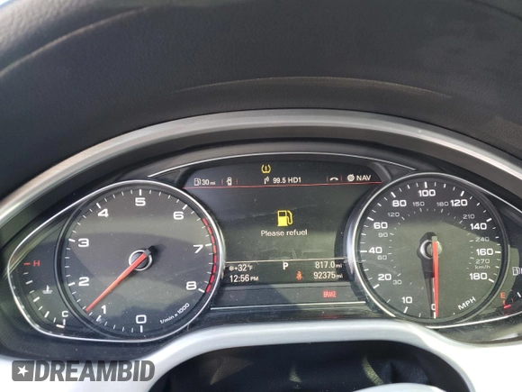 2013 Audi A8 3.0L z VIN WAUAGAFD8DN000642, wystawiony jako Copart lot #42427725 z przebiegiem 92 375 mil mil oraz Szkoda całkowita • Salvage title. Historia ofert i sprzedaży dostępna na DreamBid. Obrazek 9.