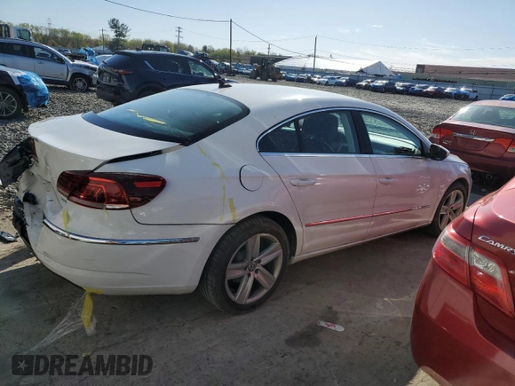 2013 Volkswagen CC R-Line with VIN WVWBP7AN9DE571843, listed as a Copart auction lot 51251964 with 86,267 mi miles and Salvage Title. Bid and sale history available at carsss.com. Image 3.
