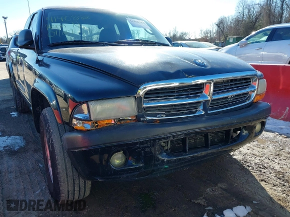 2004 Dodge Dakota Sport with VIN 1D7HG32N24S518815, listed as a IAAI auction lot 41408182 with 267,160 mi miles. Bid and sale history available at carsss.com. Image 6.