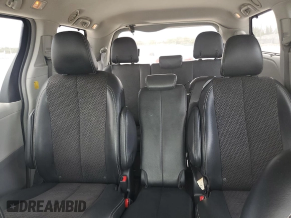 2012 Toyota Sienna SE with VIN 5TDXK3DCXCS229804, listed as a Copart auction lot 45532935 with 338,587 mi miles and Clean Title. Bid and sale history available at carsss.com. Image 10.