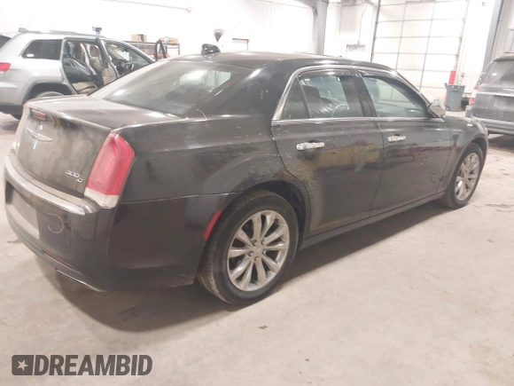 2017 Chrysler 300 with VIN 2C3CCAKG1HH566734, listed as a IAAI auction lot 41416637 with 235,828 mi miles. Bid and sale history available at carsss.com. Image 4.