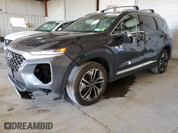 2020 Hyundai Santa Fe SEL with VIN 5NMS3CAA9LH293202, listed as a Copart auction lot 72715452 with 33,881 mi miles. Bid and sale history available at carsss.com. Image 1.