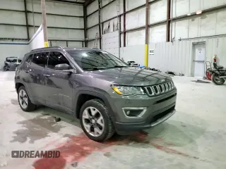 2020 Jeep Compass Limited with VIN 3C4NJDCB1LT145143, listed as a Copart auction lot 84687624 with 87,846 mi miles and Salvage Title. Bid and sale history available at carsss.com. Image 14.