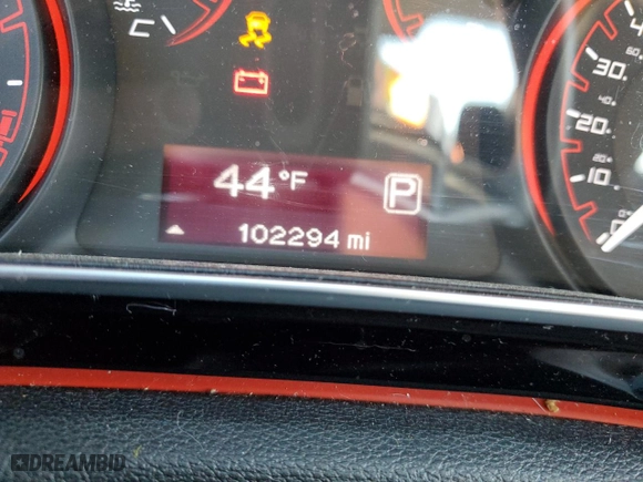 2016 Dodge Dart SXT with VIN 1C3CDFBB2GD689355, listed as a Copart auction lot 49485975 with 102,294 mi miles and Salvage Title. Bid and sale history available at carsss.com. Image 9.