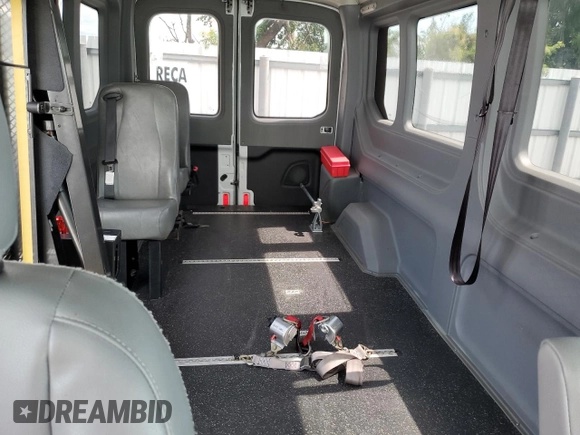 2016 Ford Transit with VIN 1FTYE2CM6GKA21464, listed as a Copart auction lot 63785065 with 213,994 mi miles and Clean title. Bid and sale history available at DreamBid. Image 10.