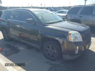 2013 GMC Terrain SLE with VIN 2GKALMEK9D6384214, listed as a IAAI auction lot 41825159 with 170,376 mi miles. Bid and sale history available at carsss.com. Image 1.