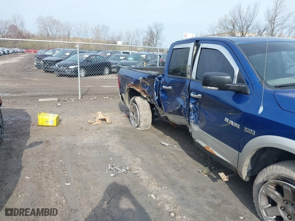 2010 Dodge Ram 1500 Laramie with VIN 1D7RV1GTXAS150532, listed as a IAAI auction lot 42010395 with 142,776 mi miles. Bid and sale history available at carsss.com. Image 6.