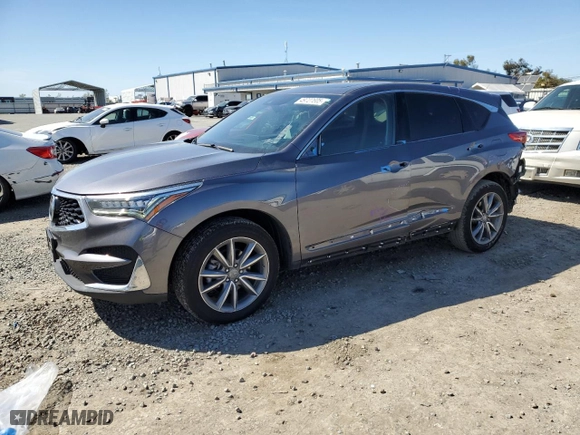 2019 Acura RDX w/Technology Pkg with VIN 5J8TC1H58KL019179, listed as a Copart auction lot 49727605 with 100,759 mi miles and Salvage Title. Bid and sale history available at carsss.com. Image 1.