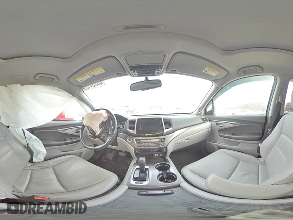 2019 Honda Ridgeline RTL-T with VIN 5FPYK3F64KB013498, listed as a Copart auction lot 44334195 with 104,197 mi miles and Salvage title. Bid and sale history available at DreamBid. Image 13.
