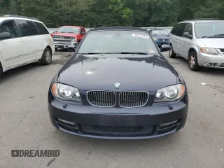 2009 BMW 1 Series 128i with VIN WBAUN13559VH80948, listed as a Copart auction lot 73012384 with 130,694 mi miles and Clean Title. Bid and sale history available at carsss.com. Image 5.