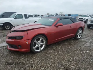 2015 Chevrolet Camaro LT with VIN 2G1FF3D31F9177419, listed as a Copart auction lot 44615225 with 186,589 mi miles and Salvage Title. Bid and sale history available at carsss.com. Image 1.