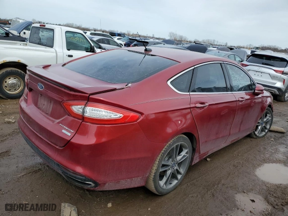 2013 Ford Fusion Titanium with VIN 3FA6P0K99DR266243, listed as a Copart auction lot 49672415 with 181,482 mi miles and Salvage Title. Bid and sale history available at carsss.com. Image 3.