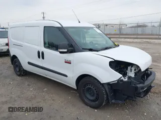 2015 Ram ProMaster City Cargo Tradesman with VIN ZFBERFAT1F6951355, listed as a IAAI auction lot 41972683 with 89,971 mi miles. Bid and sale history available at carsss.com. Image 1.