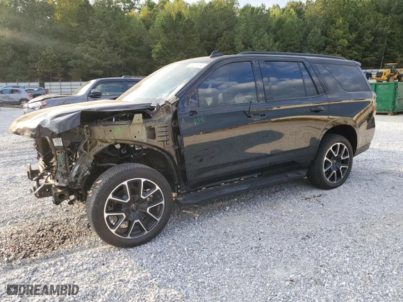 2021 Chevrolet Tahoe RST with VIN 1GNSKRKT3MR463029, listed as a Copart auction lot 73021574 with 35,032 mi miles and Salvage Title. Bid and sale history available at carsss.com. Image 1.