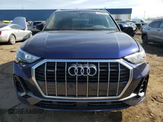 2022 Audi Q3 S line Premium with VIN WA1DECF38N1021731, listed as a Copart auction lot 47646805 with 38,057 mi miles and Salvage Title. Bid and sale history available at carsss.com. Image 5.