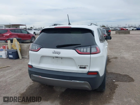 2019 Jeep Cherokee Limited with VIN 1C4PJLDB4KD346296, listed as a IAAI auction lot 41364345 with 171,855 mi miles and . Bid and sale history available at DreamBid. Image 16.