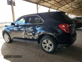2016 Chevrolet Equinox LS with VIN 2GNALBEK9G6335946, listed as a Copart auction lot 46727795 with 97,460 mi miles and Salvage Title. Bid and sale history available at carsss.com. Image 2.