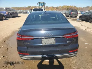 2024 Audi A6 Prestige with VIN WAUM2BF23RN054583, listed as a Copart auction lot 76031524 with 1,108 mi miles and Salvage Title. Bid and sale history available at carsss.com. Image 6.
