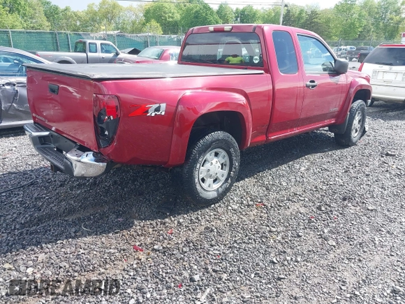 2005 Chevrolet Colorado LS Z71 with VIN 1GCDT196258122275, listed as a IAAI auction lot 42241504 with 125,998 mi miles and . Bid and sale history available at DreamBid. Image 4.