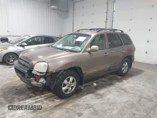 2005 Hyundai Santa Fe GLS with VIN KM8SC73E35U007942, listed as a IAAI auction lot 41201901 with 184,437 mi miles. Bid and sale history available at carsss.com. Image 2.