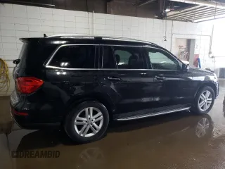 2014 Mercedes-Benz GL 450 with VIN 4JGDF7CE5EA353959, listed as a Copart auction lot 62222185 with 152,386 mi miles and Clean title. Bid and sale history available at DreamBid. Image 3.