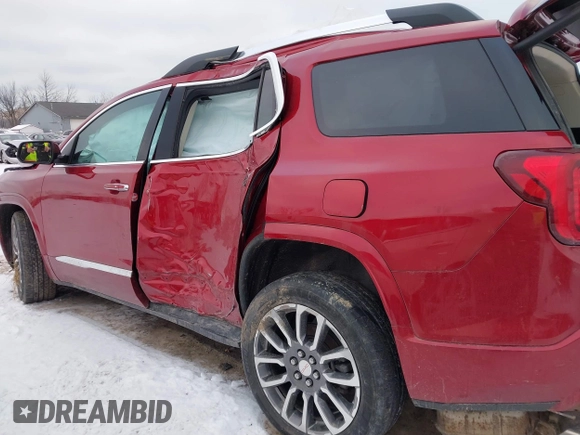 2021 GMC Acadia Denali with VIN 1GKKNXLS8MZ144319, listed as a IAAI auction lot 41287238 with 41,146 mi miles and . Bid and sale history available at DreamBid. Image 15.
