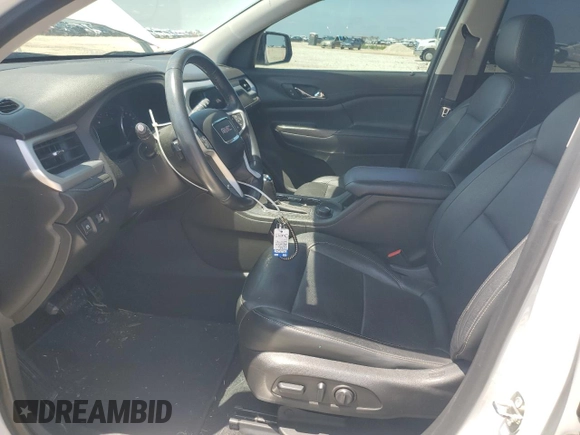 2019 GMC Acadia SLT z VIN 1GKKNMLS9KZ190723, wystawiony jako Copart lot #55758375 z przebiegiem 82 468 mil mil oraz Szkoda całkowita • Salvage title. Historia ofert i sprzedaży dostępna na DreamBid. Obrazek 7.