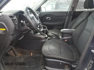 2014 Kia Soul + with VIN KNDJP3A53E7076791, listed as a Copart auction lot 50603305 with 53,662 mi miles and Salvage Title. Bid and sale history available at DreamBid. Image 7.