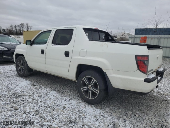 2013 Honda Ridgeline Sport with VIN 5FPYK1F75DB013672, listed as a Copart auction lot 47930245 with 175,093 mi miles and Salvage Title. Bid and sale history available at carsss.com. Image 2.