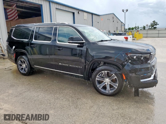 2024 Jeep Grand Wagoneer with VIN 1C4SJSEP6RS112360, listed as a Copart auction lot 62019425 with 33,744 mi miles and Clean title. Bid and sale history available at DreamBid. Image 4.