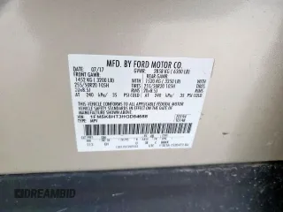 2017 Ford Explorer Platinum с VIN 1FM5K8HT3HGD84688, выставлен на аукционе Copart как лот 57311355 с пробегом 101 599 миль миль и Списание • Salvage title. История ставок и продаж доступна на DreamBid. Изображение 12.