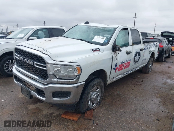 2024 Ram 2500 Tradesman with VIN 3C6UR5HJ4RG188121, listed as a IAAI auction lot 42189987 with 45,674 mi miles and . Bid and sale history available at DreamBid. Image 17.