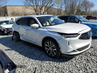 2023 Acura MDX Technology with VIN 5J8YE1H45PL009787, listed as a Copart auction lot 53545425 with 26,815 mi miles and Salvage title. Bid and sale history available at DreamBid. Image 4.