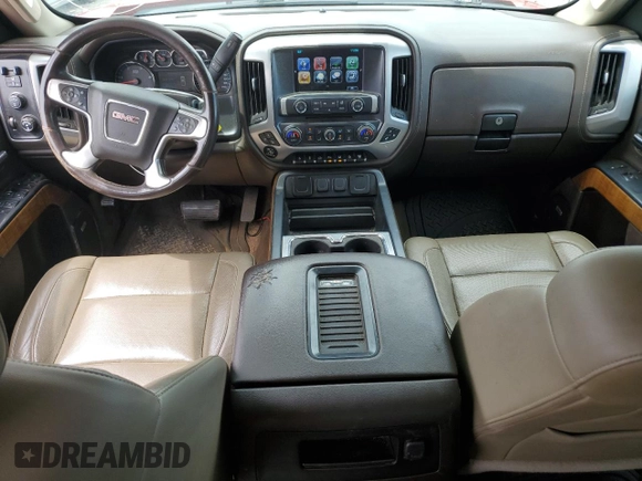 2017 GMC Sierra 2500HD SLT with VIN 1GT12TEY1HF105007, listed as a Copart auction lot 70427224 with 167,493 mi miles and Salvage Title. Bid and sale history available at carsss.com. Image 8.