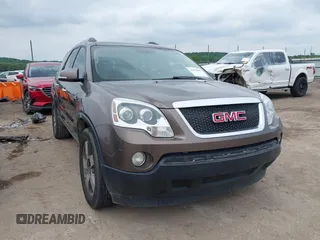 2011 GMC Acadia SLT1 with VIN 1GKKRRED9BJ314245, listed as a IAAI auction lot 42438585 with 11 mi miles and . Bid and sale history available at DreamBid. Image 1.